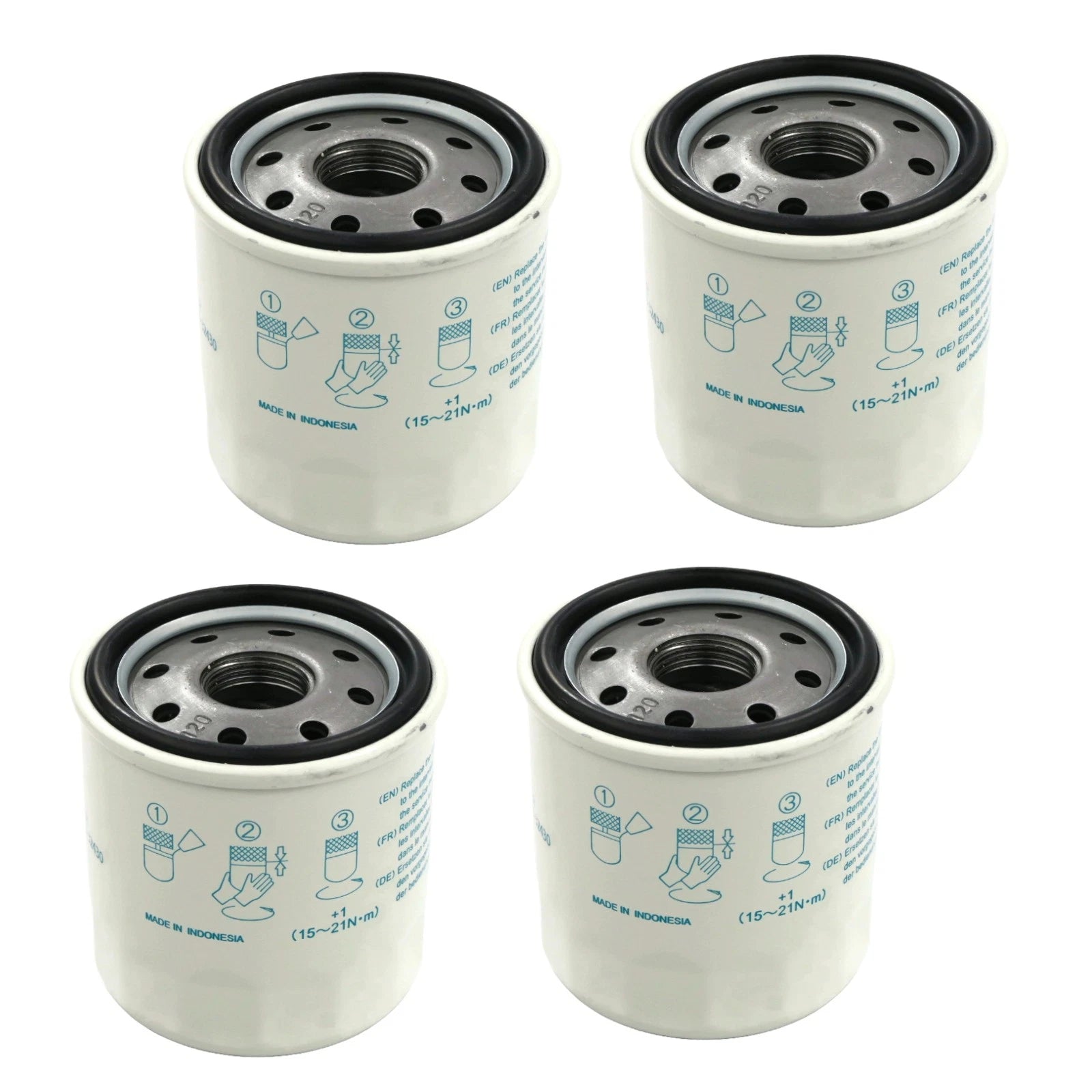 OEM (4-Pack) Kubota OIL FILTER for Ford S19100-66001-1, Hitachi 4661289