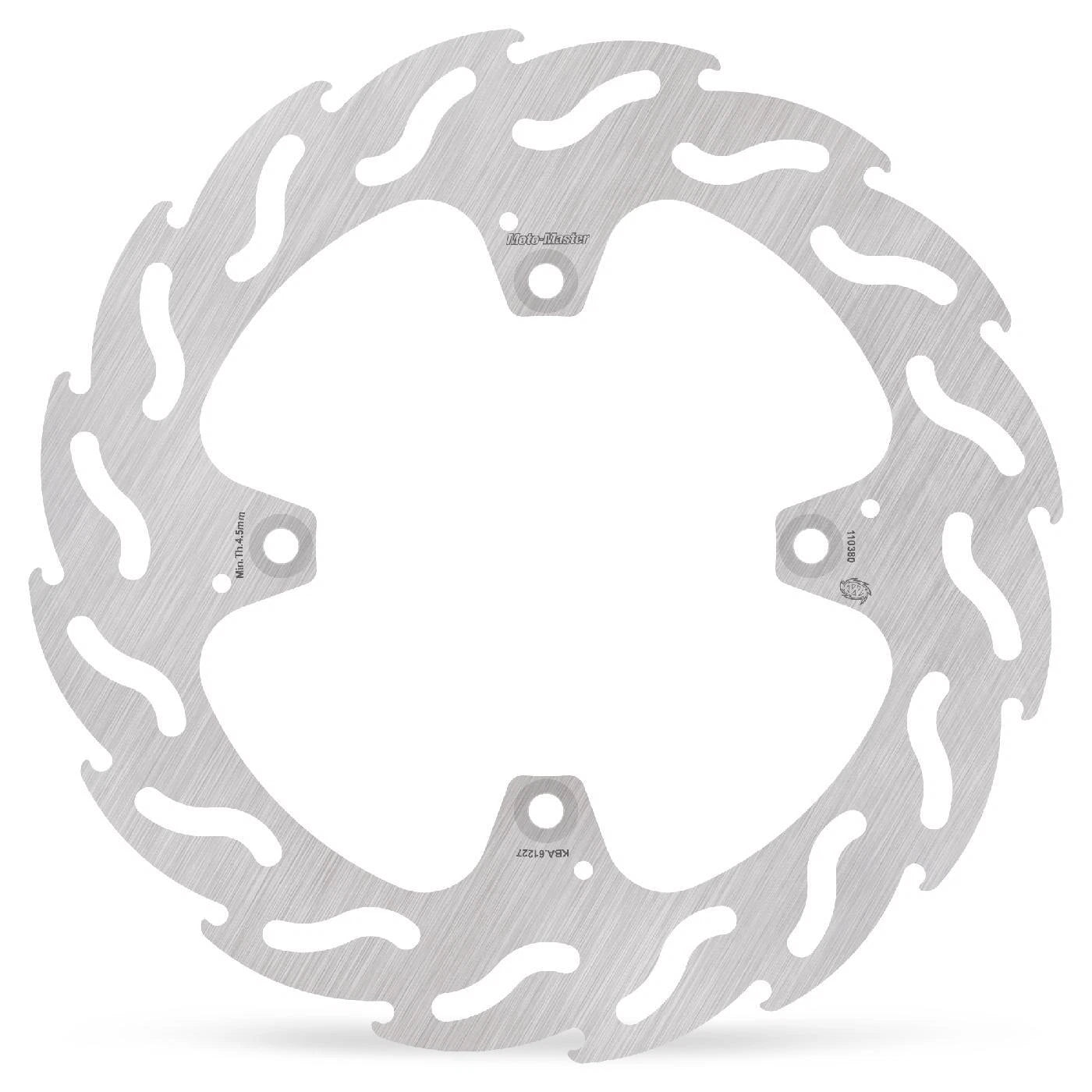Moto Master Rear Flame Brake Disc for Ducati Hyperstrada 821 2014-2016