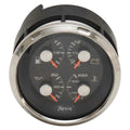 Faria Boat Multifunction Gauge GFC634B - Volt Fuel Oil Temp Black