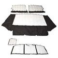 Ranger Boat Enclosure Curtain Kit 326770 - VX 1788 Taylor Made Black (5PC)