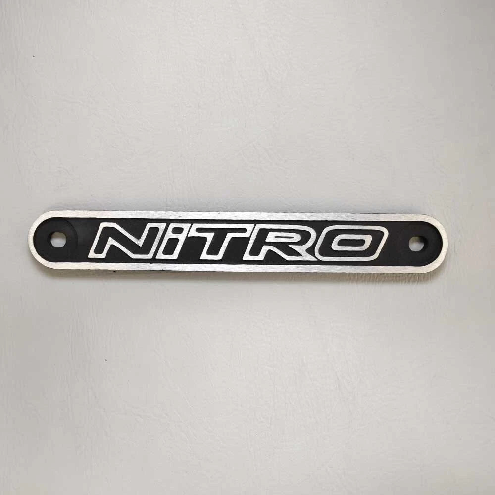 Nitro Boat Transom Support Plate TSP-1CP-16 - 15 X 2 1/8 Inch Silver