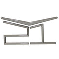 Legend Bass Boat Raised Windscreen Decal 315826 - V-21 Silver