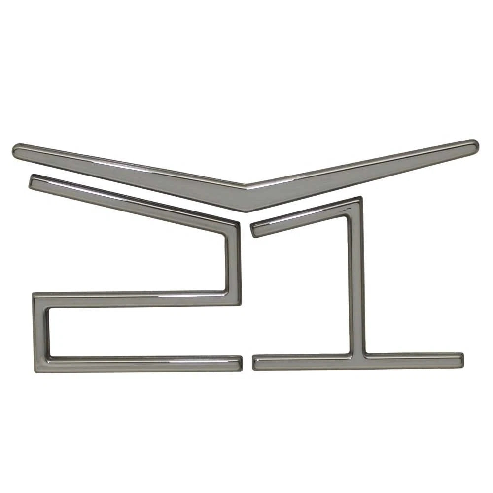 Legend Bass Boat Raised Windscreen Decal 315826 - V-21 Silver