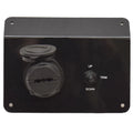 Lowe Boat Trim Switch Panel 2370477 - with 70A Receptacle