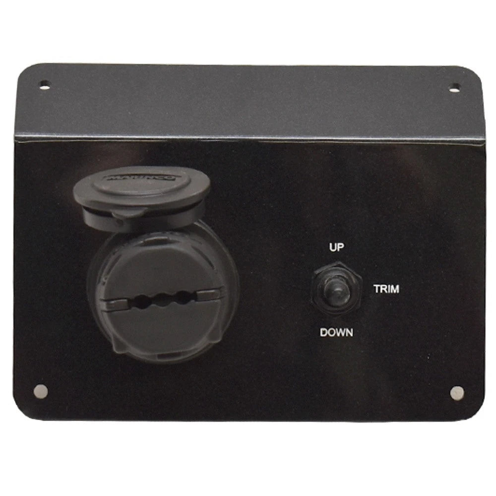 Lowe Boat Trim Switch Panel 2370477 - with 70A Receptacle
