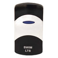 Sigma Boat Rocker Switch Cover - Swim Lights Actuator Black Silver