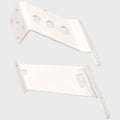 Power-Pole Boat Braced Adapter Plate PKB-S-8-8-P-WT - White (set of 2)