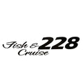 G3 Boat Decal 73404760 - 228 Fish and Cruise Black