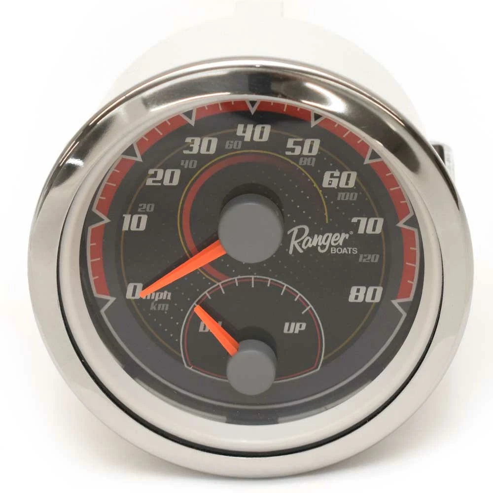 Faria Boat Multifunction Gauge 961227 - Speed Trim 3 3/4 Inch Ranger