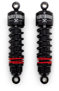 Burly Brand XL Slammer Shocks Black for Harley Davidson 2016-2017 XL Models