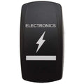 Carling Boat Rocker Switch Actuator - Contura V Electronics Black