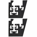 G3 Boat Rod Holder Panel 73580570 - Bay DLX Forward (set of 2)