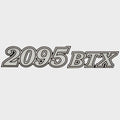 Yar-Craft Boat Raised Brand Decal LH7056 - 2095 BTX White Sticker