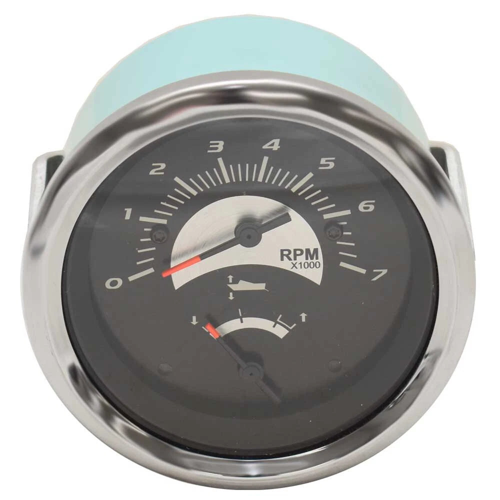 Teleflex Boat Multi-Function Gauge 781788PDFB - Sterling 3 1/4 Inch