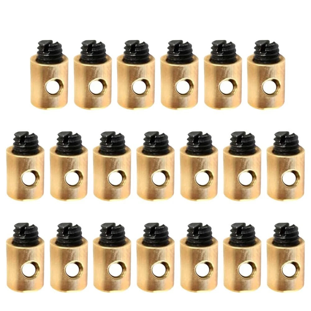 Brake Cable Nipple Screws Set of 20 for Motorcycle Throttle Connection