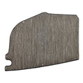 Cobalt Boat Snap-In Floor Mat 406478 - Black White Tan Woven Vinyl