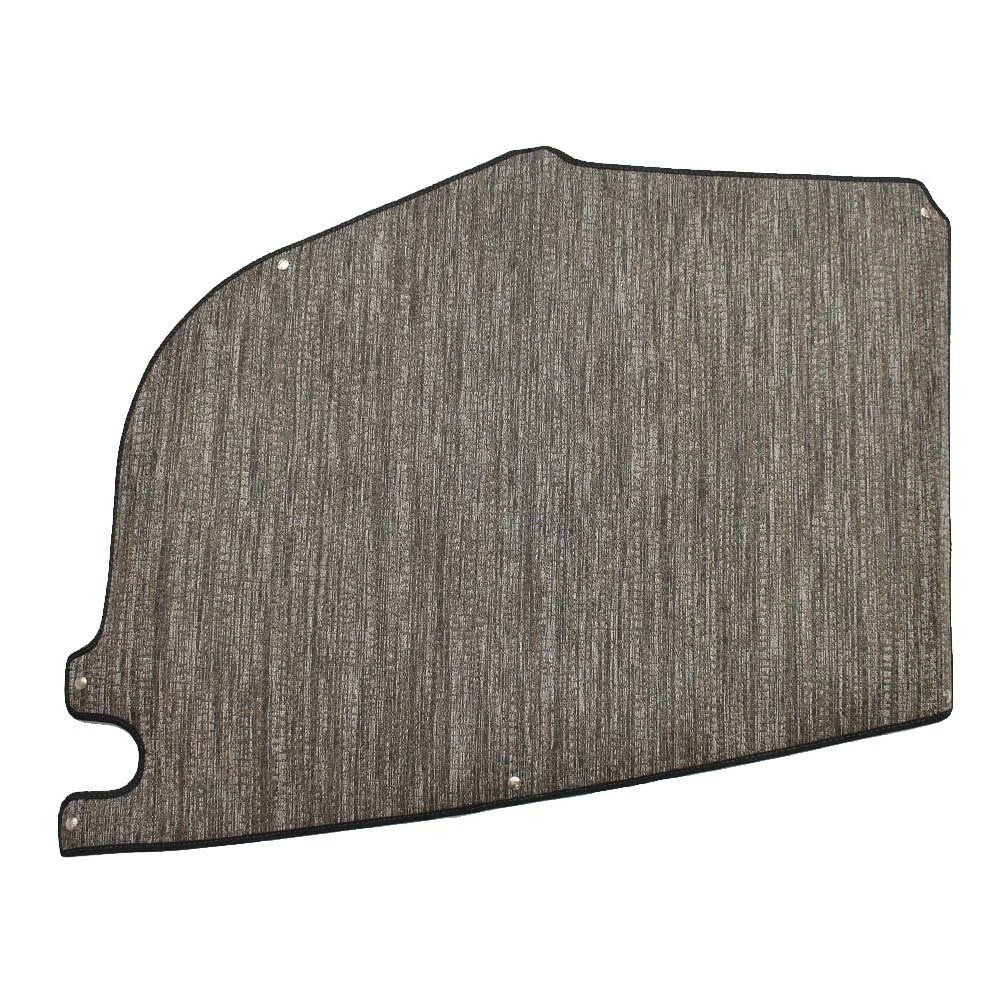Cobalt Boat Snap-In Floor Mat 406478 - Black White Tan Woven Vinyl