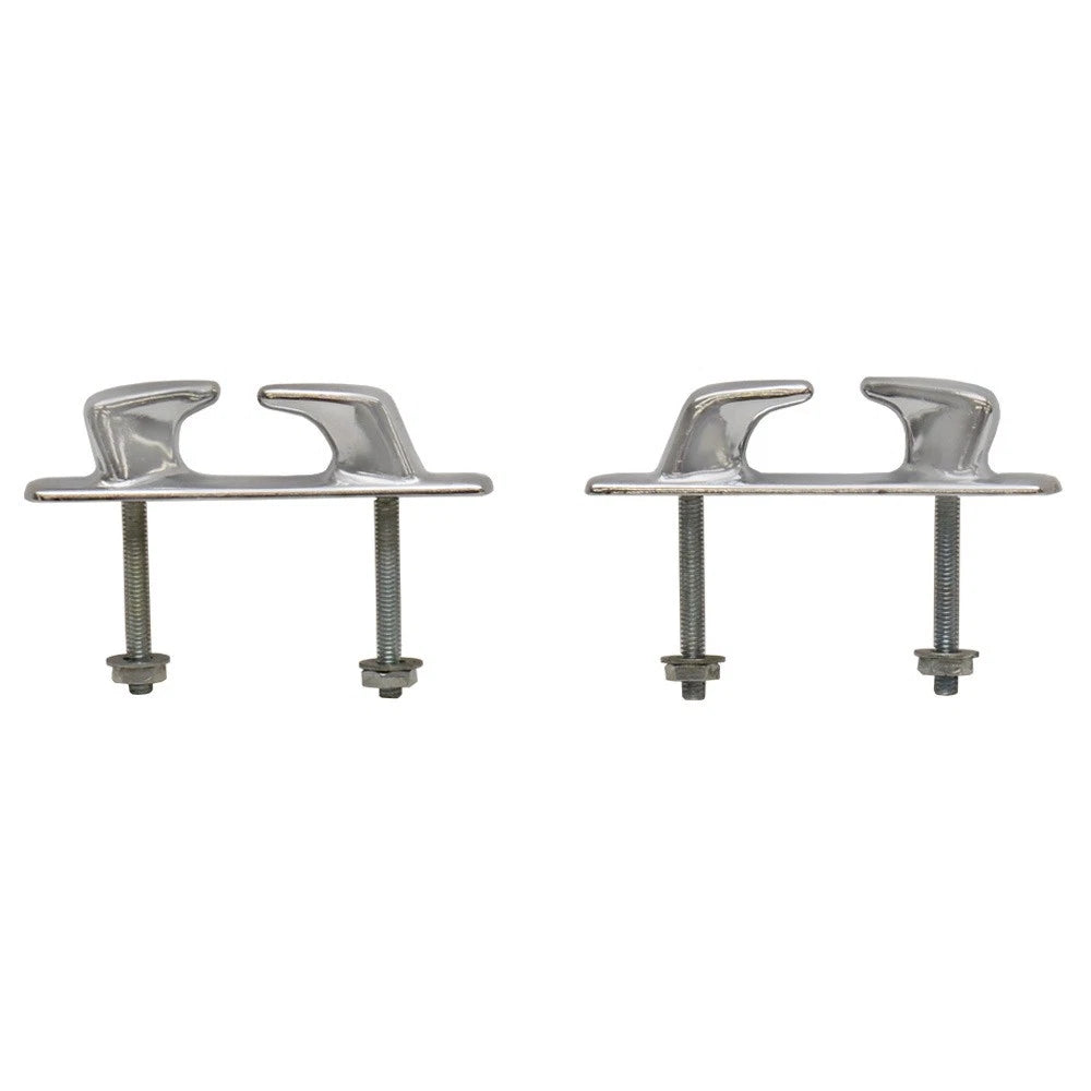 Perko Boat Skene Bow Chocks - 4 1/8 X 1 Inch Chrome (pair)