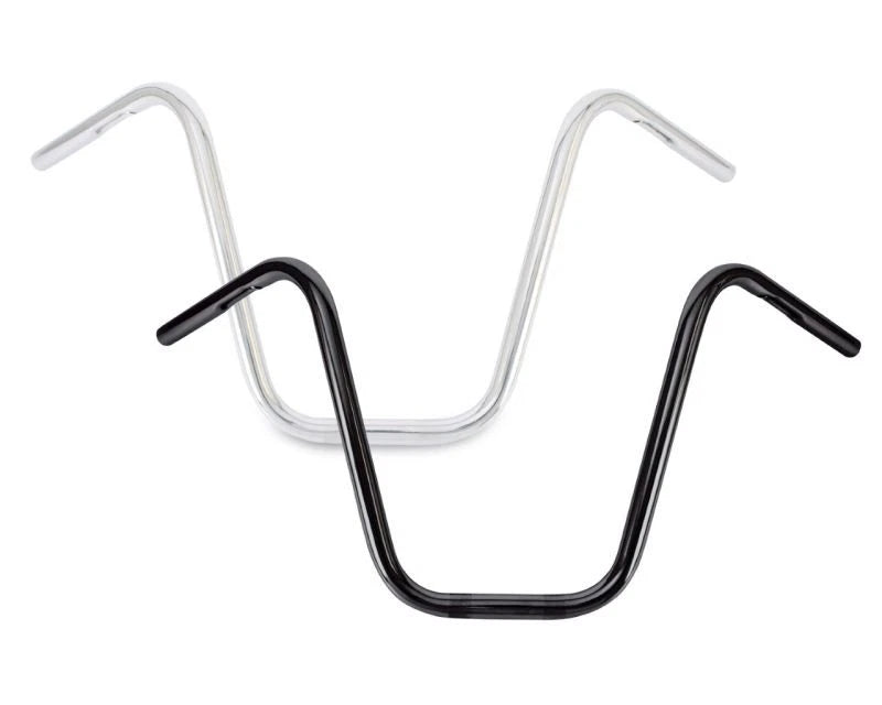 Burly Brand Narrow Ape Handlebars 14in Chrome – Fits Harley Dyna FXD FXDB FXDC
