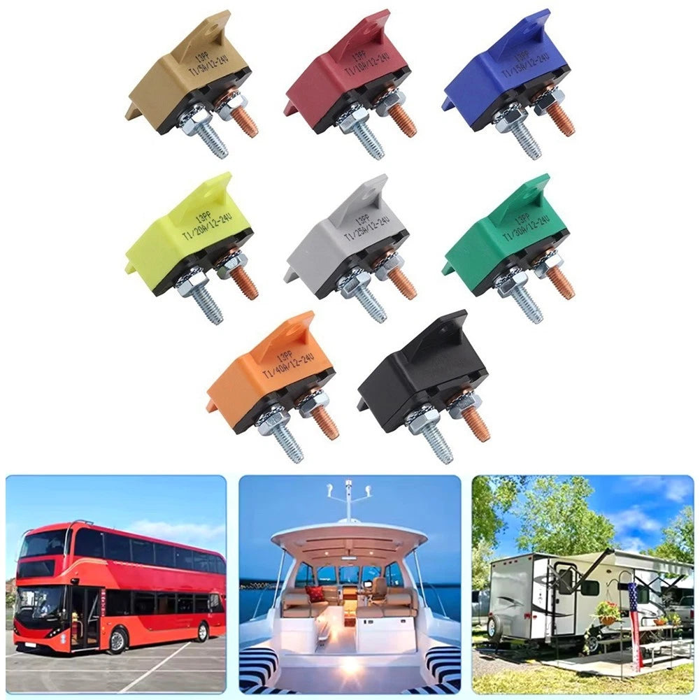 Thermal Overload Protector for Cars Trucks Buses and Marine Applications 5A-50A