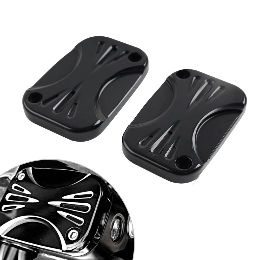 Brake Fluid Cap Front Brake Master Cylinder Cover for Harley Road Street Glide