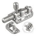 Easy Replacement Stainless Steel Marine Boat Door Lock Latch Slide Bolt Clasp