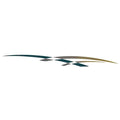 Rinker Boat Graphic Decal VS811801-04-GR - Captiva Green Sticker (port)