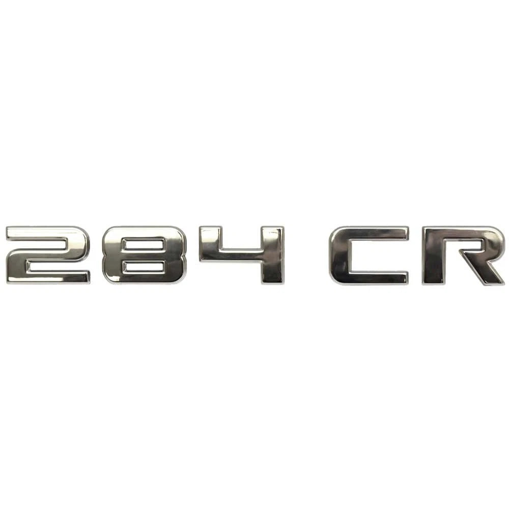 Crownline Boat Raised Decal 22080 - 284 CR Silver