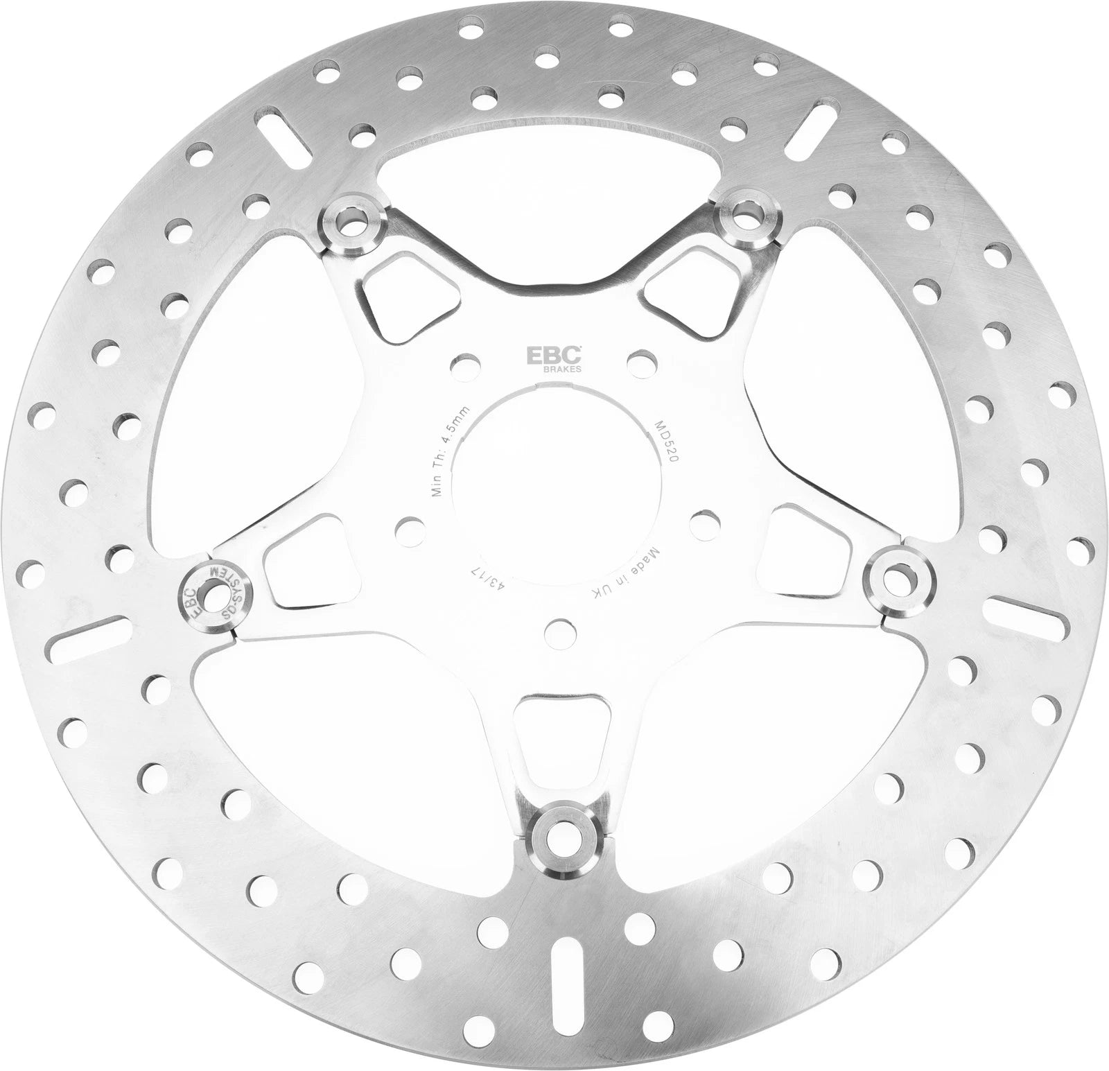 EBC V Twin Street Rotor MD520 Front Brake Rotor for Harley Davidson 2008-2016