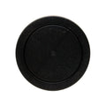 Boat Blank Gauge Dash Filler - 2 3/8 Inch Black Plastic