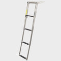 Garelick Marine Boat Telescoping Ladder 19620-28 - 4 Step 42 3/4 Inch Stainless