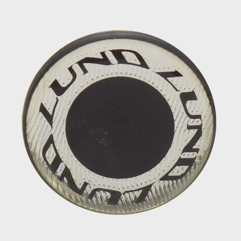 Lund Boat Steering Wheel Decal 1987735 - Raised Logo Emblem Silver Sticker
