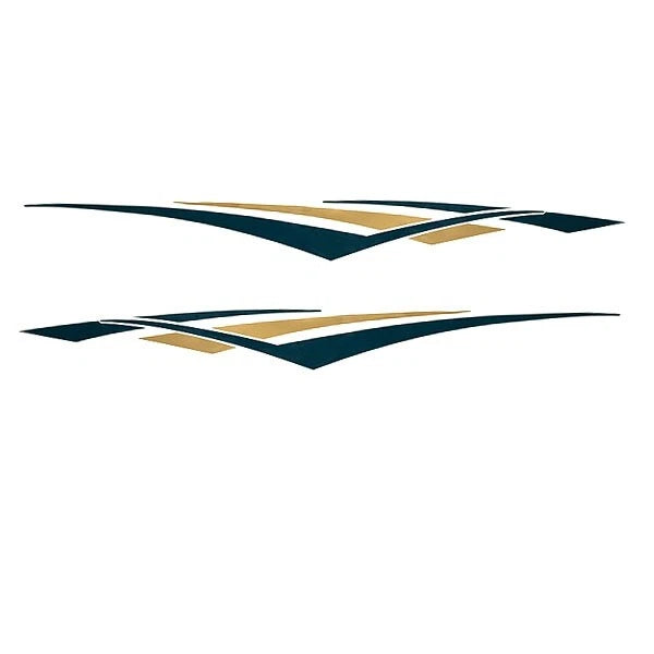 Rinker Boat Graphic Decal VS924901-01-GN - Captiva 180 Gold (set of 2)