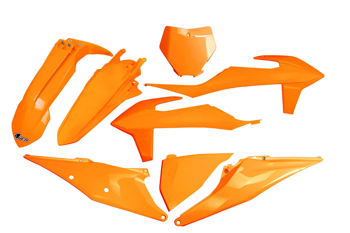 UFO Plastics Kit for KTM SXF 250 2019-2022 (neon Orange)