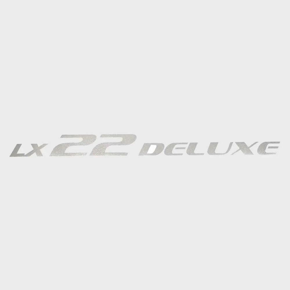G3 Boat Decal 73404975 - LX 22 Deluxe Metallic Silver Sticker