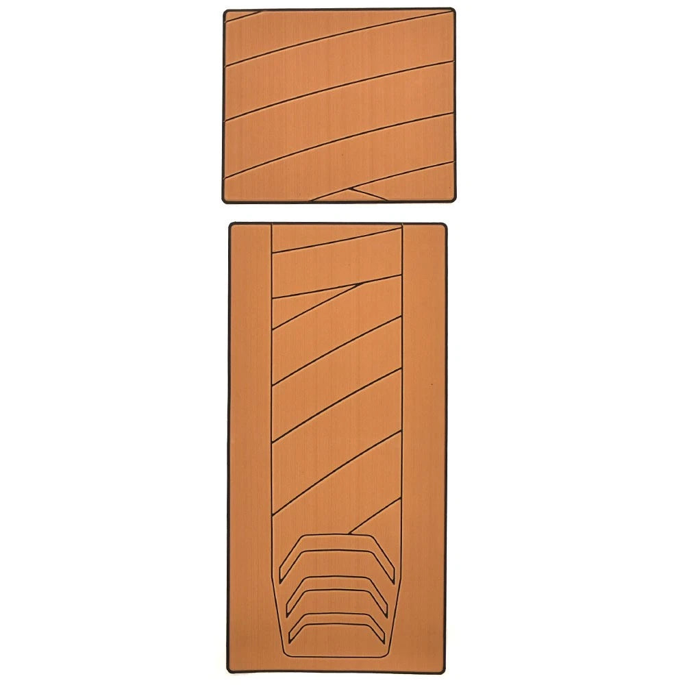 Regal 2100 Boat Non-Skid Deck Mats 211622 - Brown - Black (2Pc)