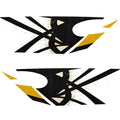 Tracker Boat Graphic Decal TR151731 - Black Stickers (set of 2)