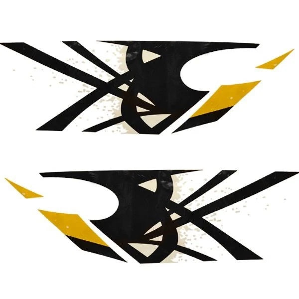 Tracker Boat Graphic Decal TR151731 - Black Stickers (set of 2)