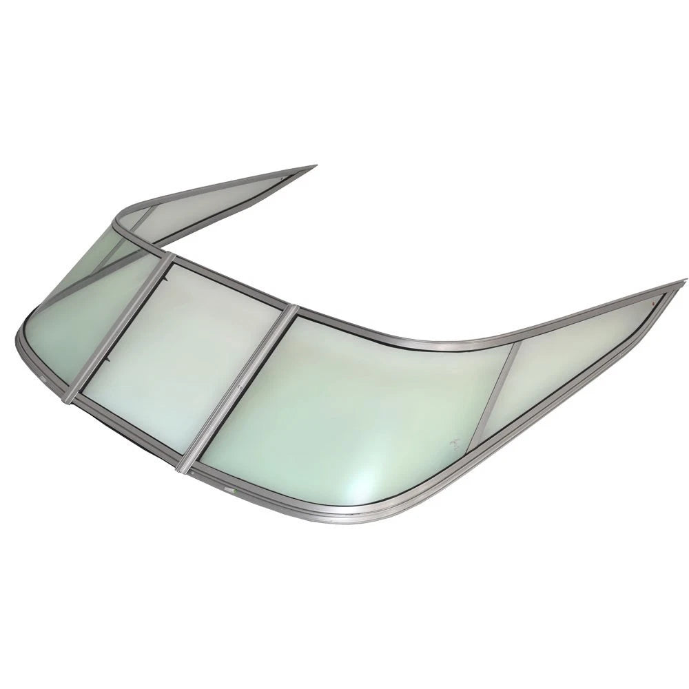 Chaparral Boat Windshield - 2007 Signature 250 Green 88 Inch (3Pc)