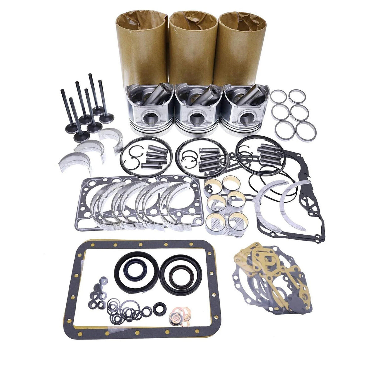 L3E Overhaul Rebuild Kit for Mitsubishi Engine HANIX H22B Excavator