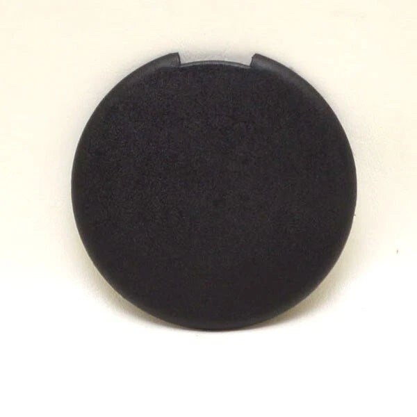 Boat Center Cap Cover - Black 3 1/2 Inch Plastic Marine