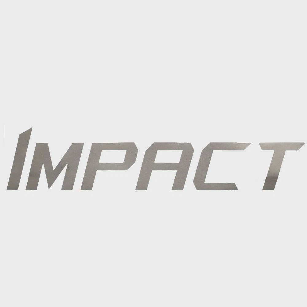 Lund Boat Decal 2339253 - Impact Silver Sticker 10 X 2 1/8 Inch