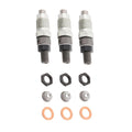 3 Pack: Fuel Injectors Fits Bobcat Replaces 16419-53000