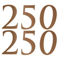 Lowe Boat Brand Emblem Decal Sticker 1974093 - 250 Gold 2010 Pair