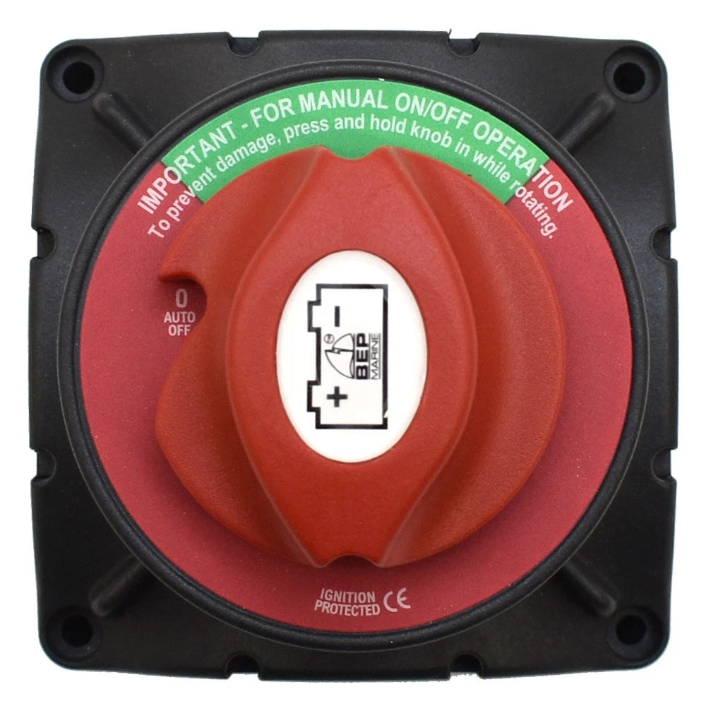 BEP Boat Remote Battery Switch 720-MD0 - Gray 500A with Optical Sensor