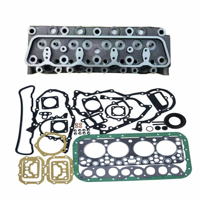 Complete Cylinder Head & Full Gasket Kit for Nissan SD23 SD25 Engine Forklift
