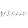 87280339 Horizontal Unloading Auger Fits Case-IH Combine Models 5088 +