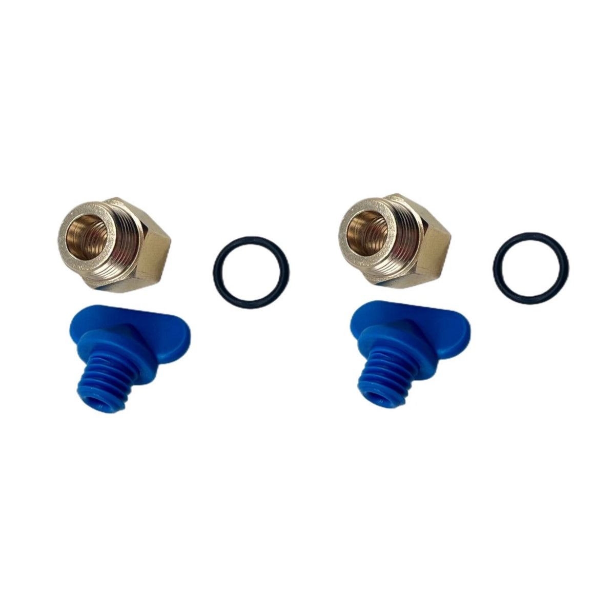 Drain Plug Kit for MerCruiser Sterndrive 4 Cylinder 22-862557 8M0119211 2Sets