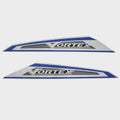 Chaparral Boat Graphic Decal Set 14.02482 - 203 VRTX Blue (set of 2)
