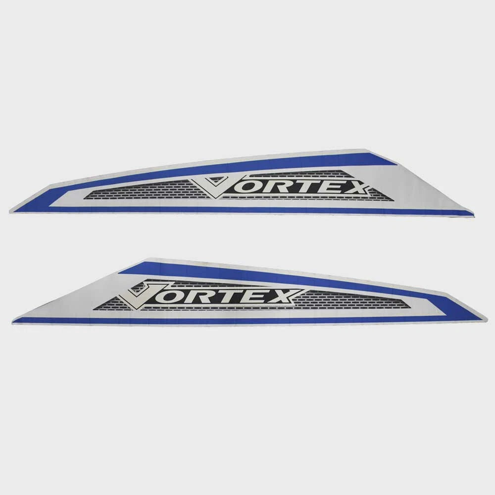 Chaparral Boat Graphic Decal Set 14.02482 - 203 VRTX Blue (set of 2)